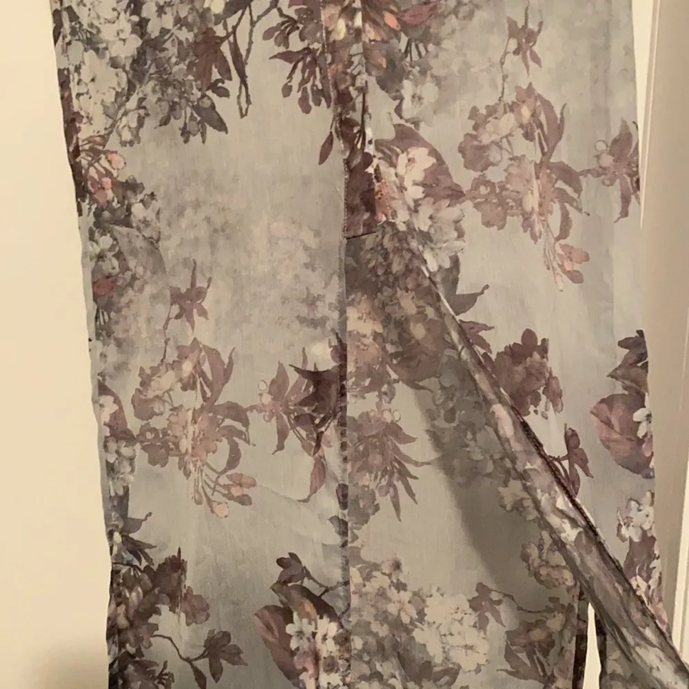 Mango sleeveless semi-sheer floral maxi blouse, 10 - Image 9