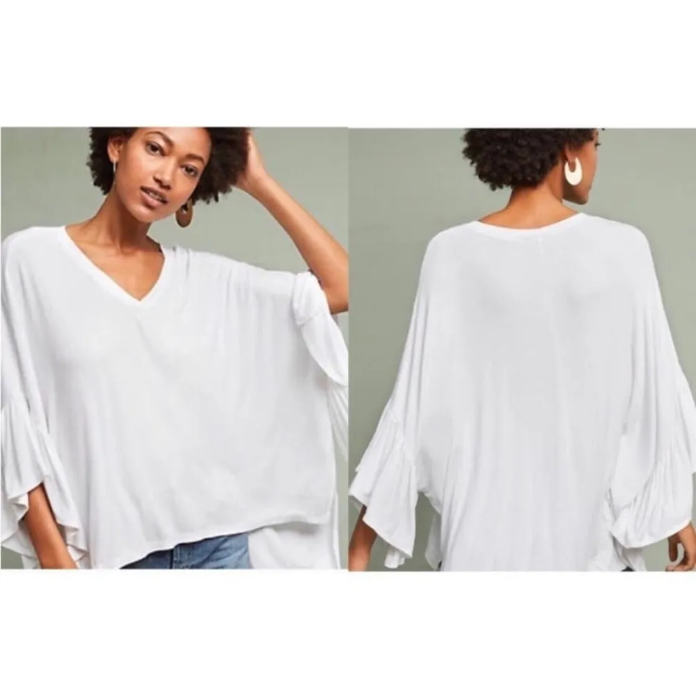 NWT Akemi + Kin Anthropologie Slouchy Comfy Butterfly Sleeve Top Size XS/S - Image 4