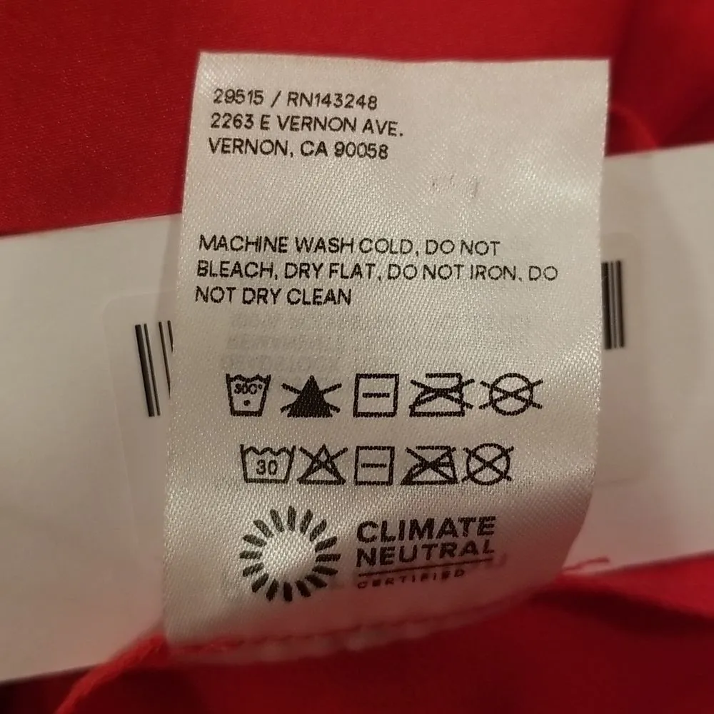 💕REFORMATION💕 Edessa Dress ~ Cherry Red 12 NWT - Image 15