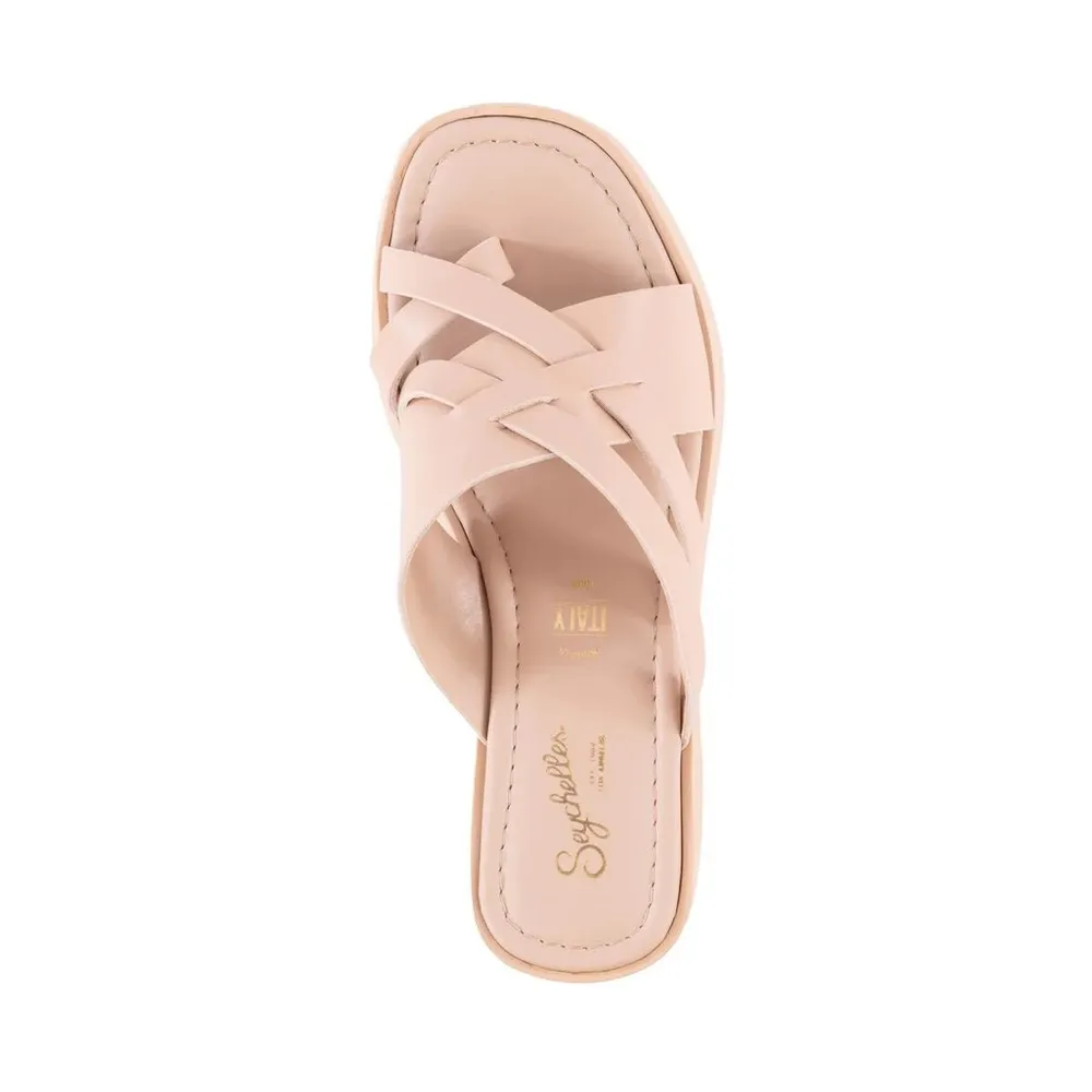 Seychelles Rock Steady Sandals in Blush Leather, Size 11 NEW w/o Box - Image 3