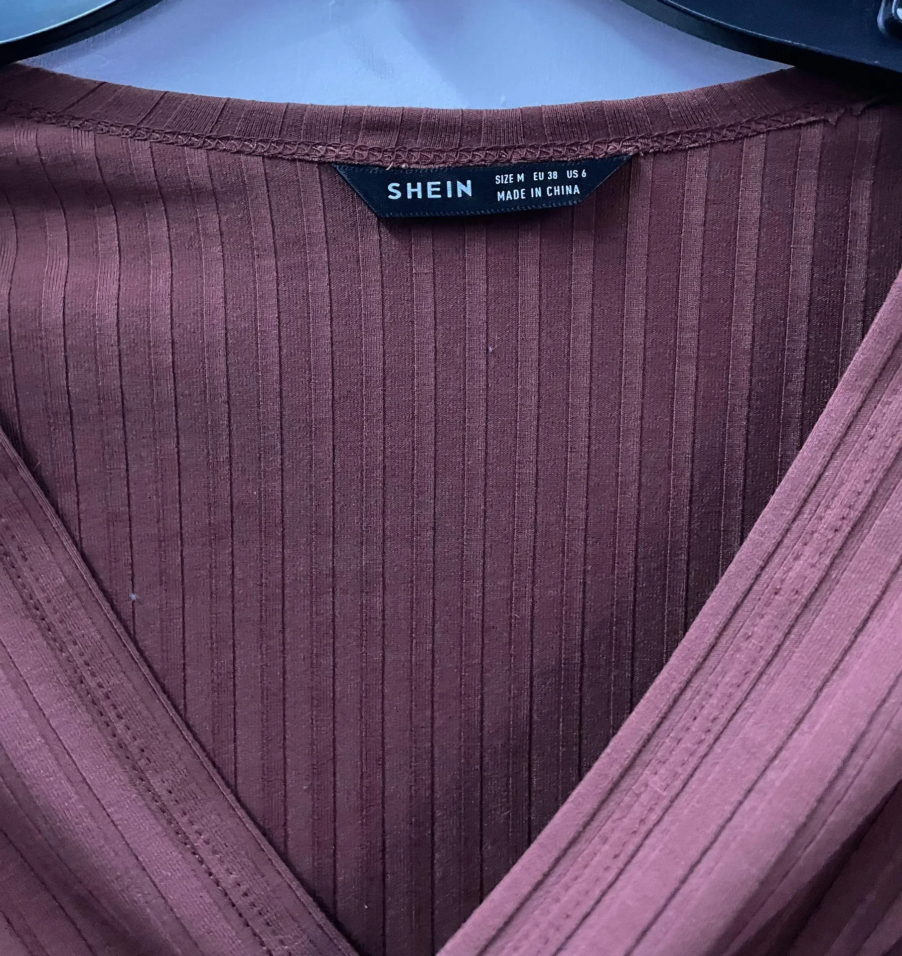 SheIn rib knit crop top - Image 3