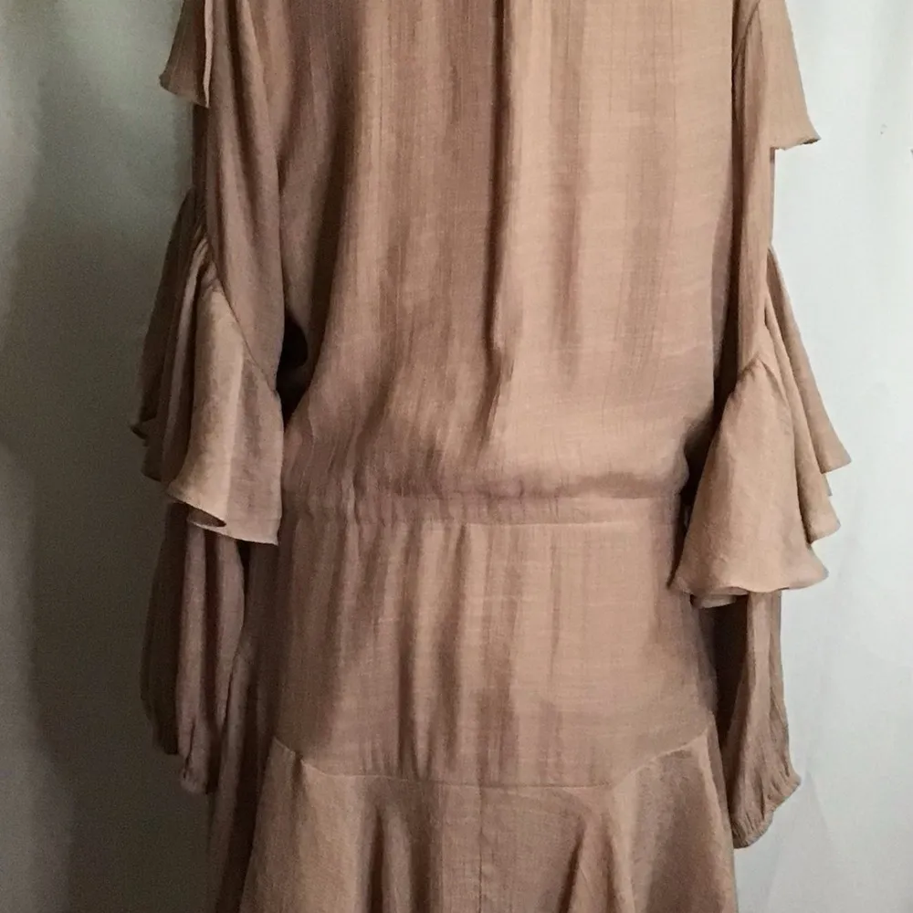 FLAWLESS Women's Boutique Boho Ruffled Minidress, long sleeve,whimsy, fairycore‎ - Image 4