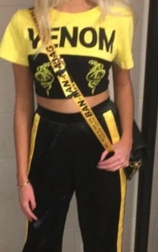 I am gia Cropped "VENOM" Top - Image 3