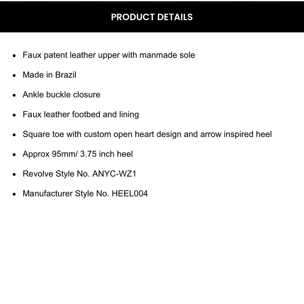 Arch NYC Lovestruck Heel in Chrome Silver Size 8 - Image 2