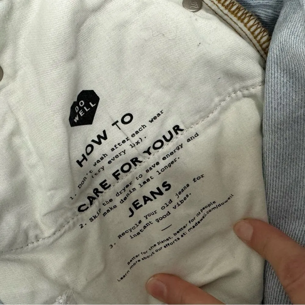 Madewell Curvy The Perfect Vintage Jeans Womens 30 T Blue High Rise Denim Fall - Image 11