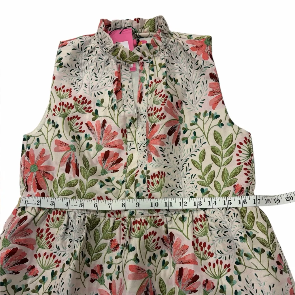 NWT THML Maci Embroidered Floral Mini Party Dress Size XS Whimsical Forest Fairy - Image 7