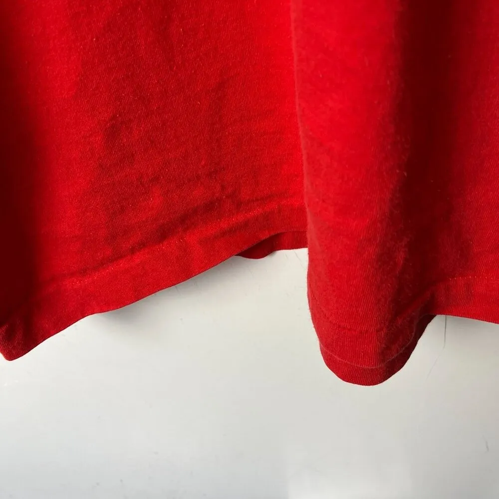 University of Nebraska T Shirt Vintage 90s Large L Red Graphic Tee - Image 15