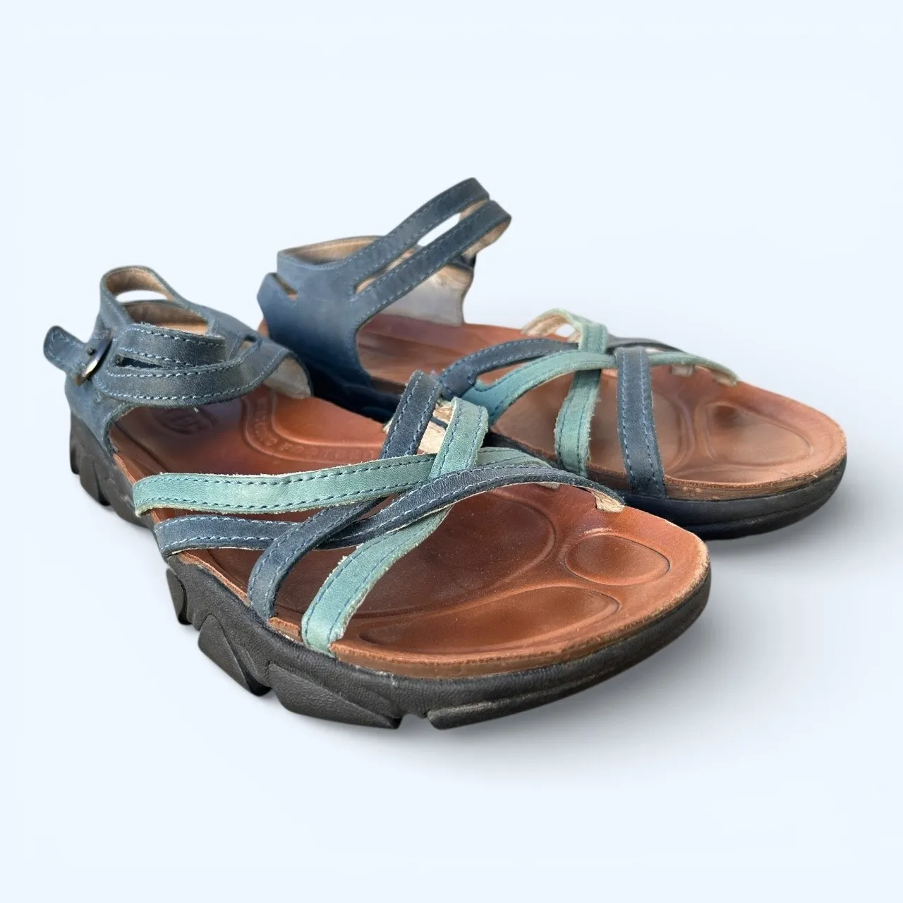 KEEN Naples II Blue Leather Sport Sandals – Women’s US 9.5 / EU 40 - Image 6