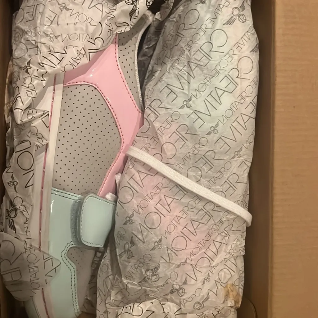 🔥🔥Creative Recreation Fashion Women's Sneakers Size 7L Color Pink/White Pink - Image 14