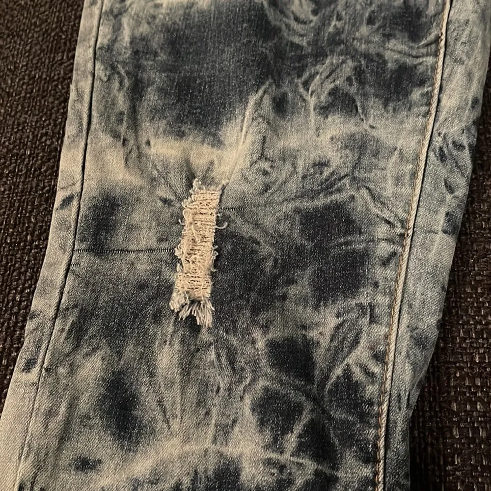 Tie dye stone washed look jeans - Image 3