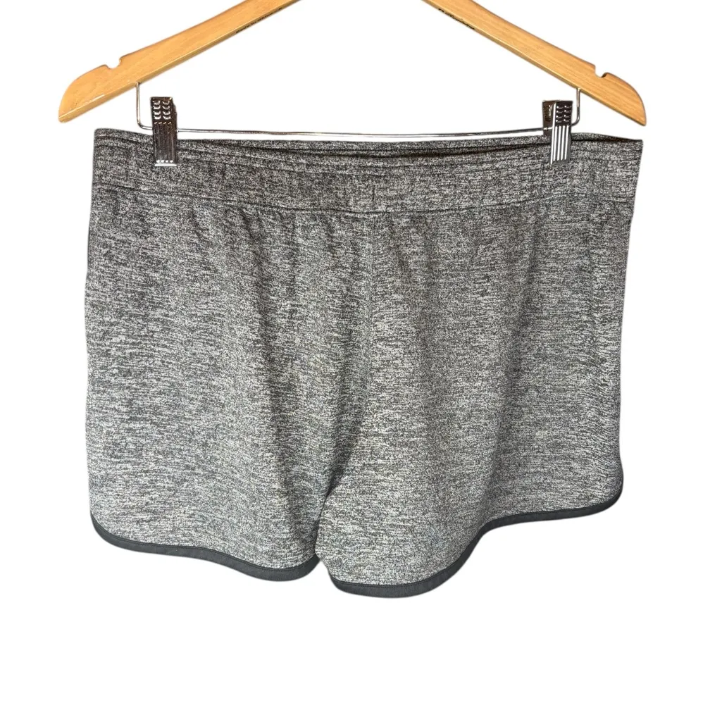 Under Armour Heather Gray Running Shorts - Image 4