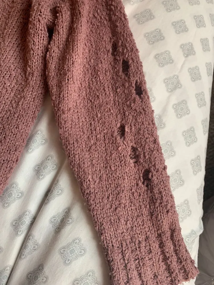 Dress Up Distressed Sweater - Image 4