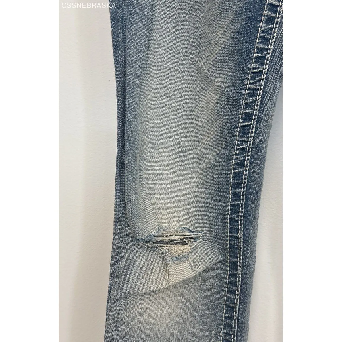 Miss Me Blue Blue Pants Mid Rise Slim Boot - Size 27 - Image 4