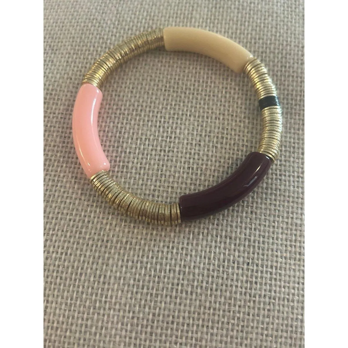 Fashion bracelet a471 very cute stretchable Brown - Image 2