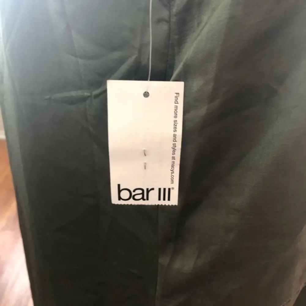 New Bar III Draped Assymetrical Casual Dress sz XL - Image 7