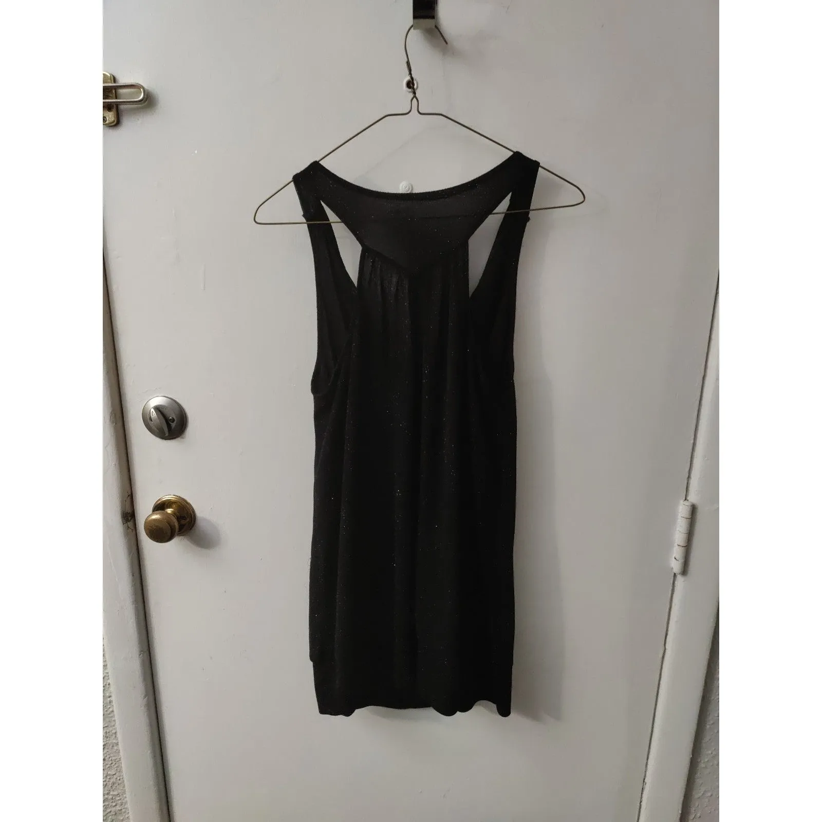 Lane Bryant Sparkly Drape Front Tank Top 14/16 Holiday Party Mobwife Festival - Image 4