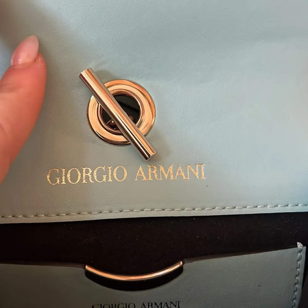 Giorgio Armani Blue Wristlet - Image 7