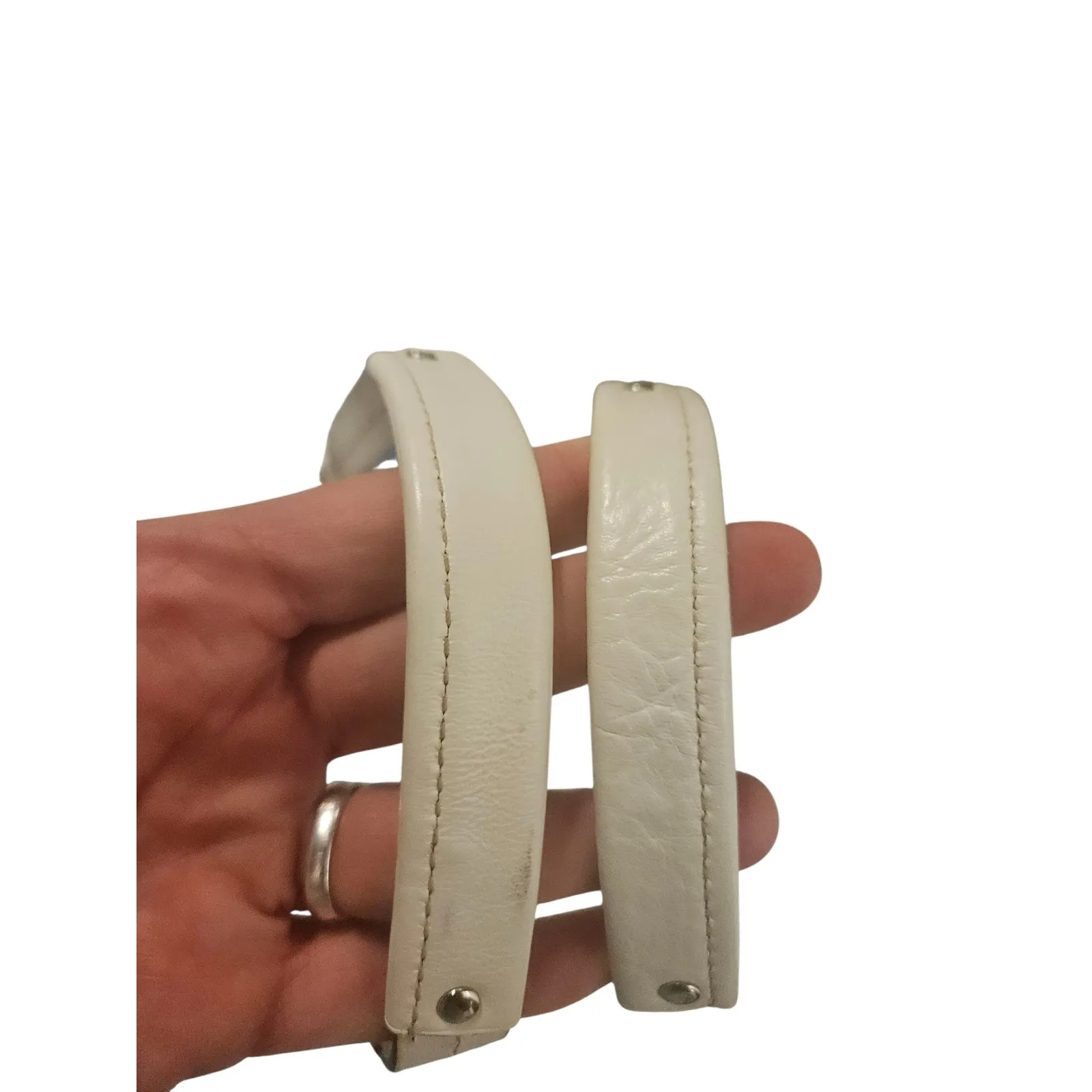 Coach Signature Demin‎ Satchel Purse Handbag Blue White F15132 - Image 5