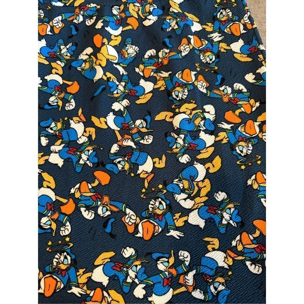 Lularoe Disney Donald Duck Cassie pencil skirt size xs - Image 2