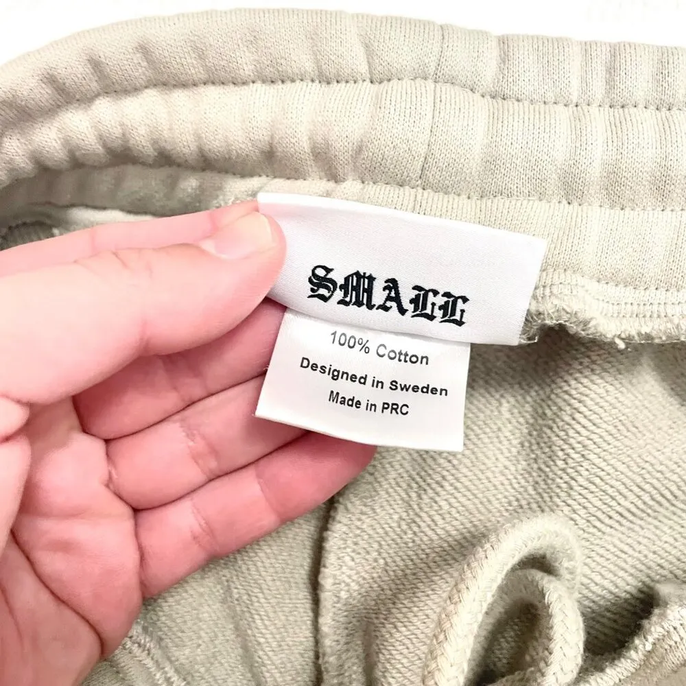 Hidden Cult Lace Up Wynn Lace Up Sweatpants Taupe Size S Tan - Image 6