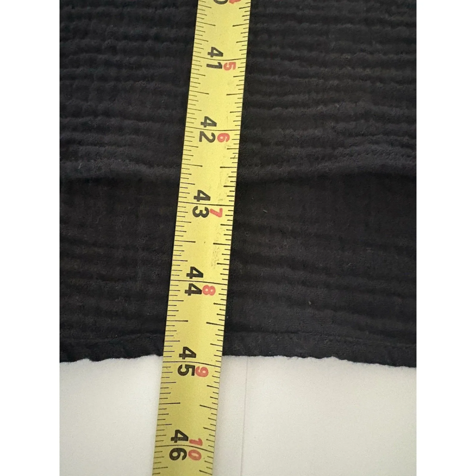 Magaschoni Maxi Dress Size S Black Babydoll Gauze Flutter Whimsigoth Witchy - Image 10