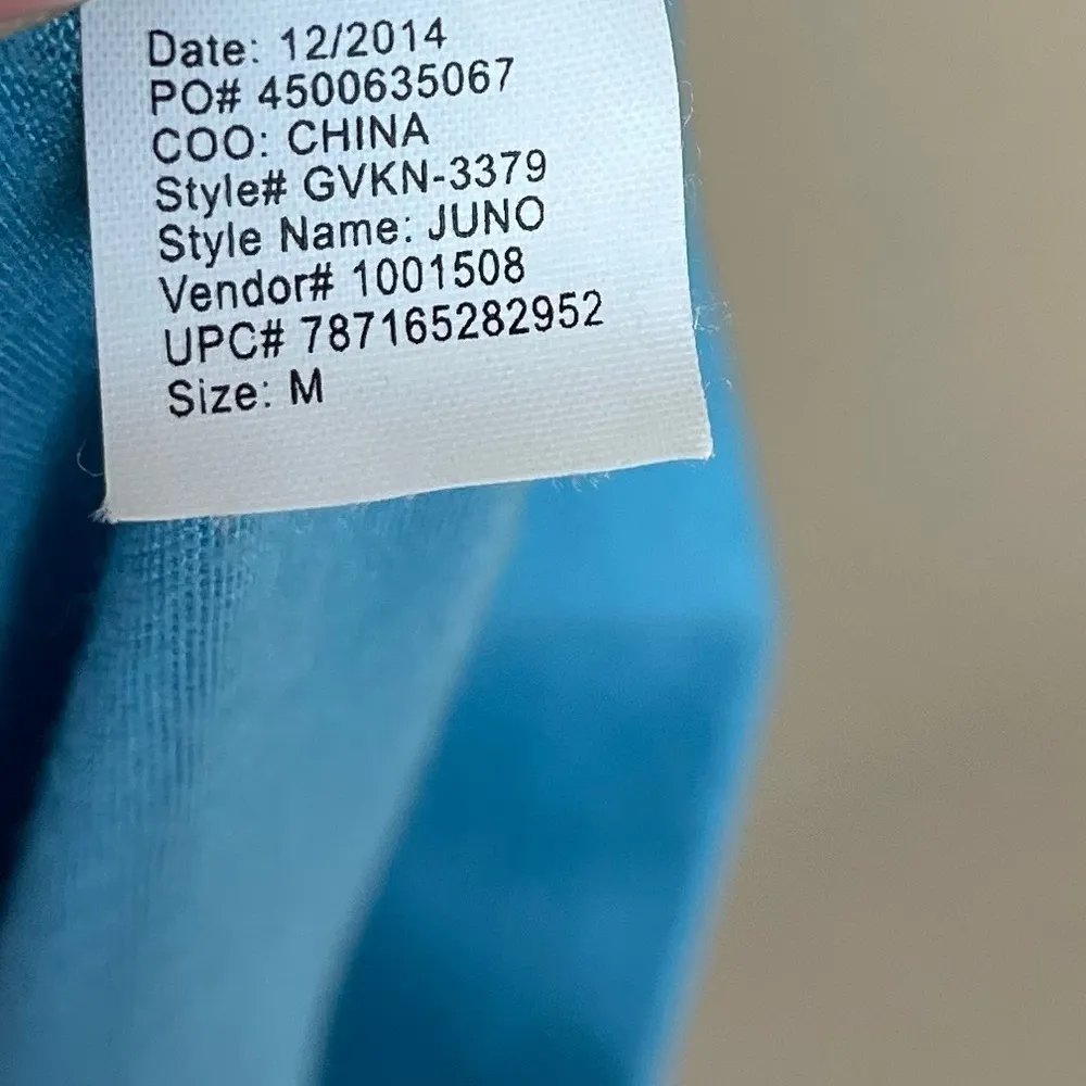 Gloria Vanderbilt Women's Medium Pastel Blue Maxi Skirt Elastic Waist Spring - Image 6