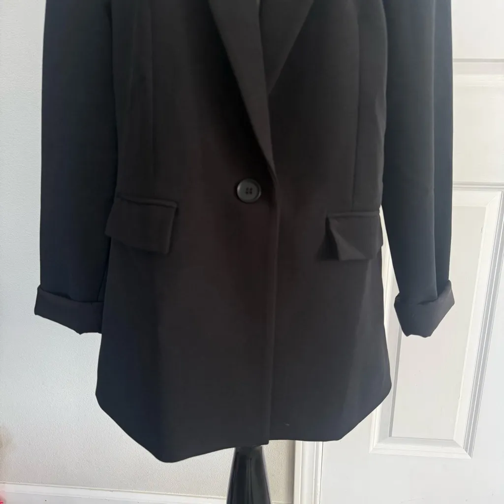 OPEN EDIT Black Blazer Size medium - Image 3