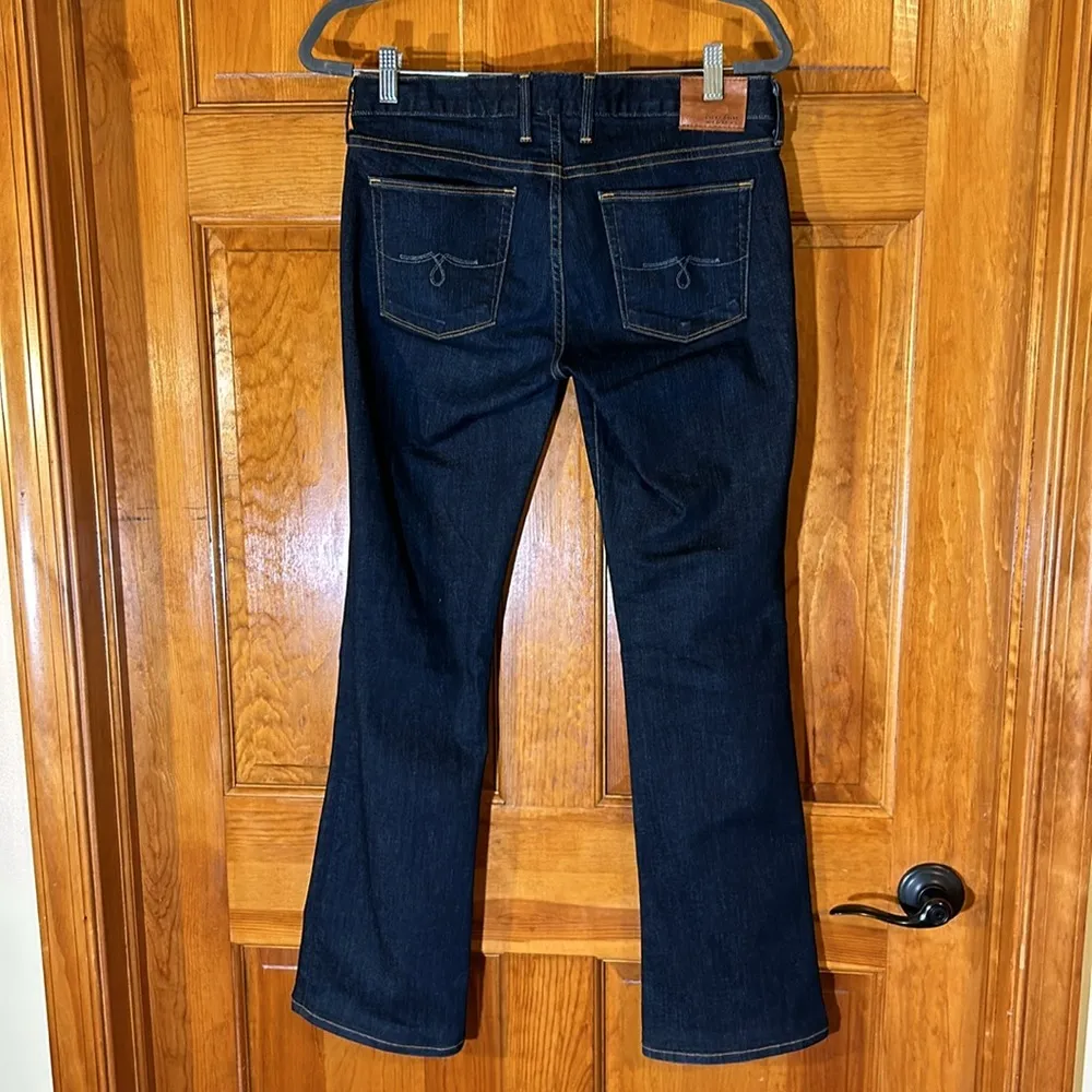 Lucky Brand White Oak Cone Denim Dark Wash Loita Boot 4/27 USA -NWOTS - Image 5