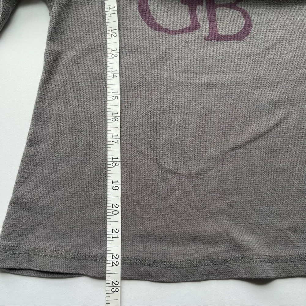 Greenbush Brewery Sawyer Michigan Long Sleeve Shirt Grey Purple Medium - Image 10