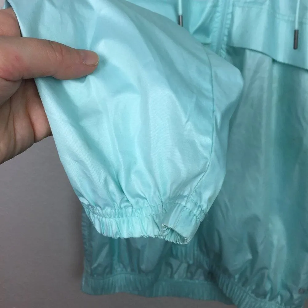 LAYERS Bright Blue Windbreaker Jacket Size M Size M - Image 4