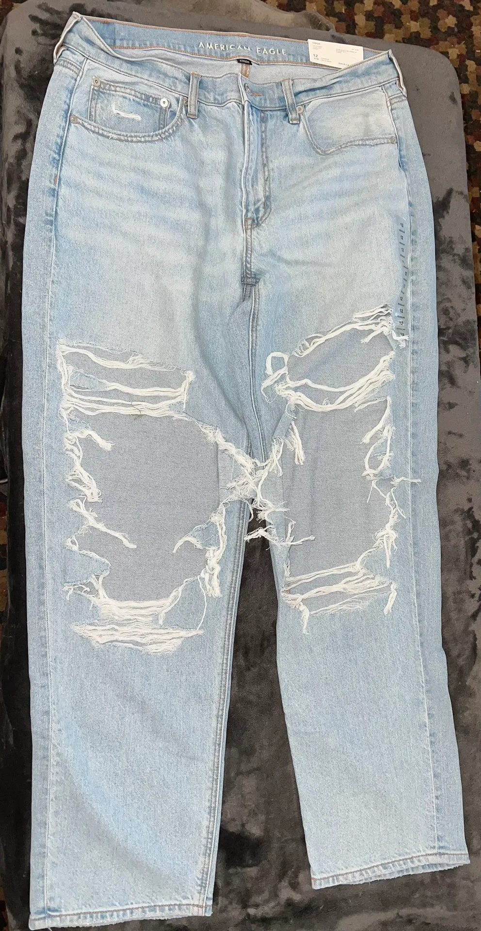 90s Straight Strigid Jean in Faded Light - Image 13
