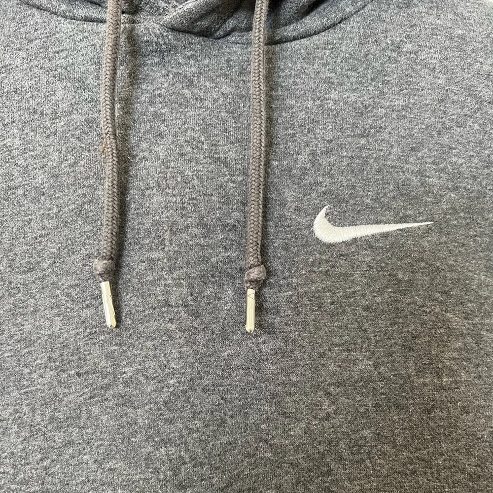 Women’s Gray Pullover Nike Hoodie - Image 2