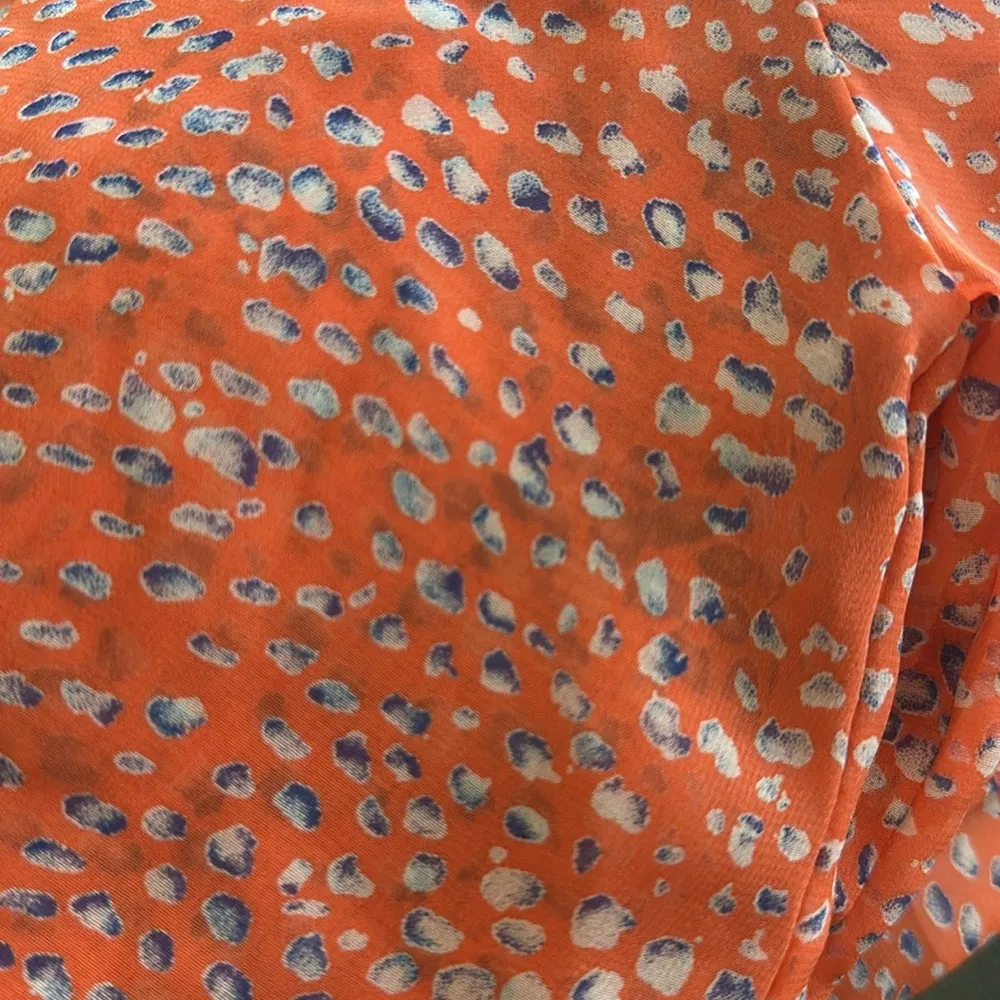 Final Touch  Women's Orange Patterned Top Size S - Image 14