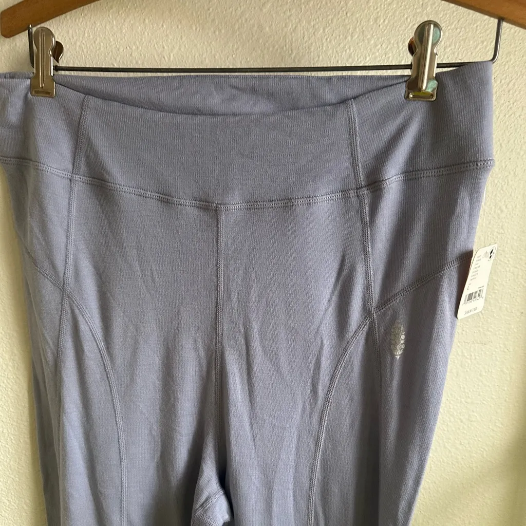 Free People Peacock Lite Blue Leggings - Image 6