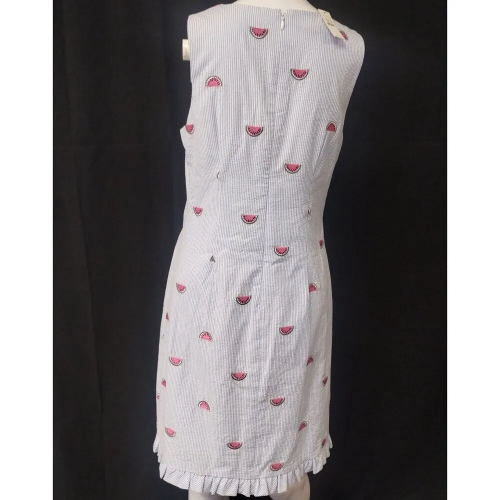 Talbots Women's Blue Shift Dress/Knee Length Sz 2 SKU 3969 - Image 2