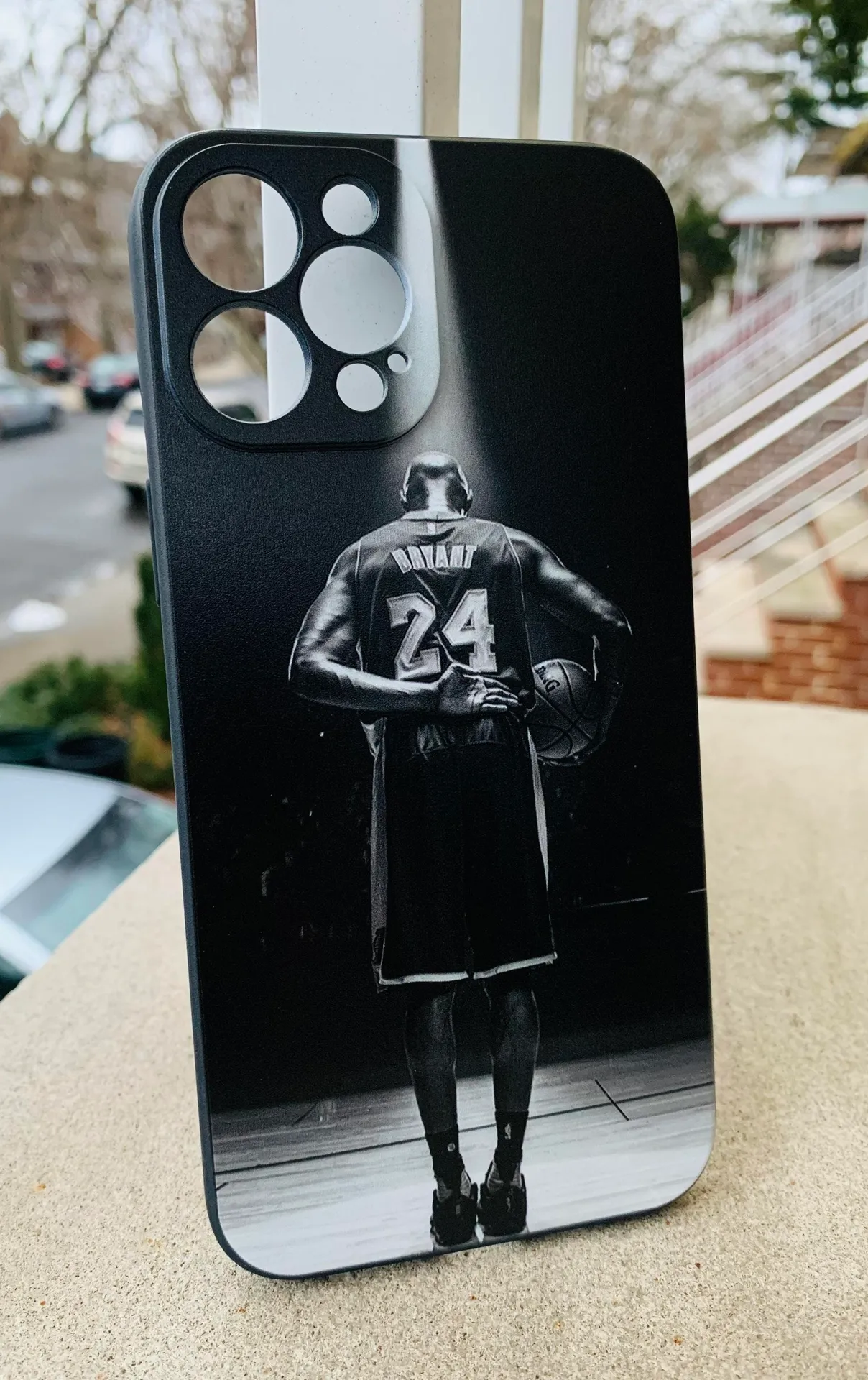 iPhone 12Pro Max Cute NBA Kobe Bryant Drop Protection Hard Case Multiple - Image 2