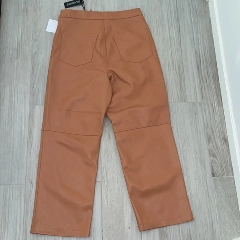 Leather Wide Leg Pants - Image 5