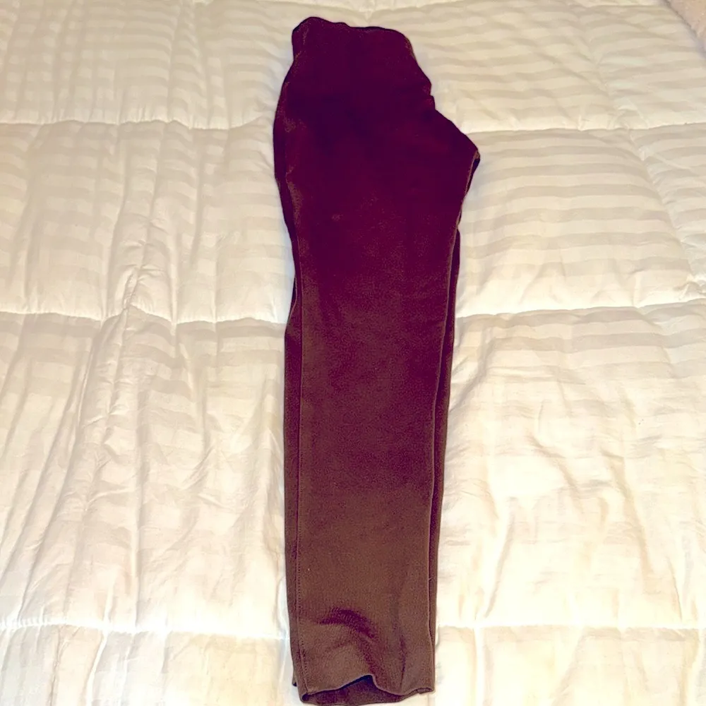 Banana Republic luxe earth brown high rise skinny leggings. Elastic waist.SizePS - Image 2