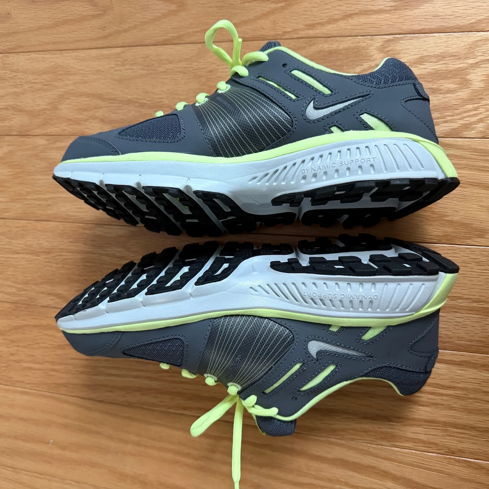 Nike sz‎ 7.5 Gray yellow Anodyne DS Air Running Shoes - Image 3