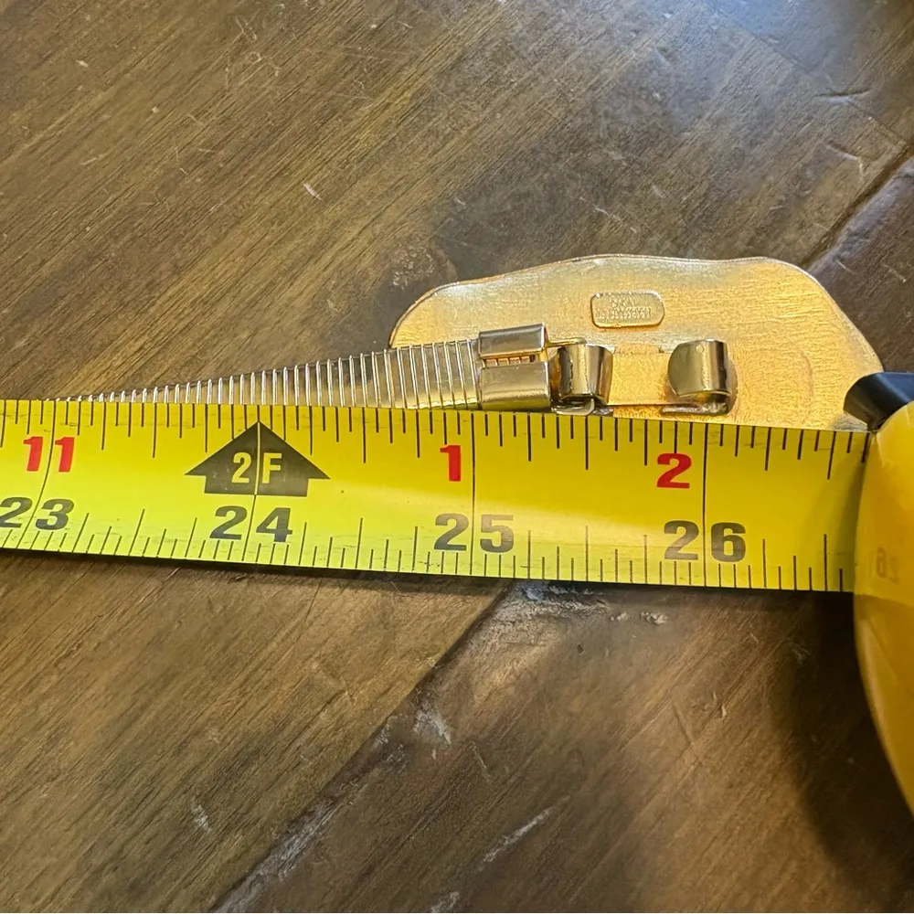 Accessocraft NYC Stretch Hammered Nugget Goldtone Stretch Vintage Minimalist Gold - Image 6