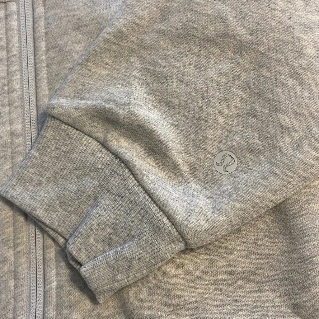 Lululemon Athletica Gray Hoodie Steady State Full Zip Hoodie  brand new - Image 10