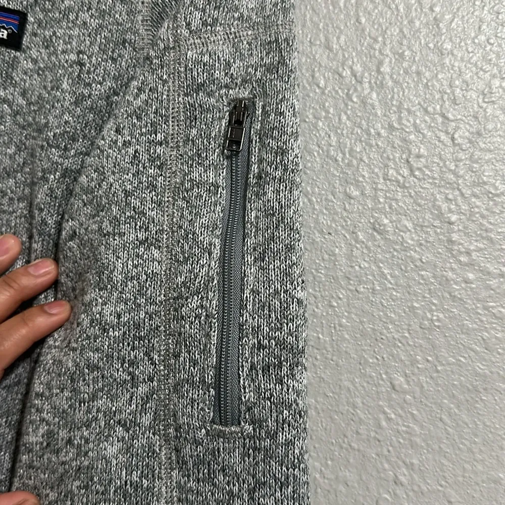Like new PATAGONIA Women's Better Sweater® 1/4-Zip Fleece
Gray Fleece Pullover - Image 6