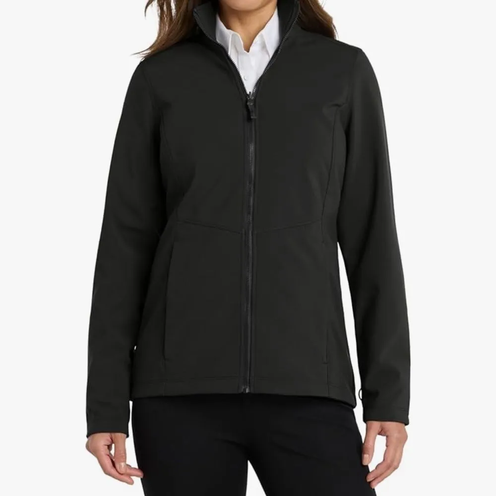 Port Authority Collective Soft Shell Jacket Black Large NWOT - Image 4