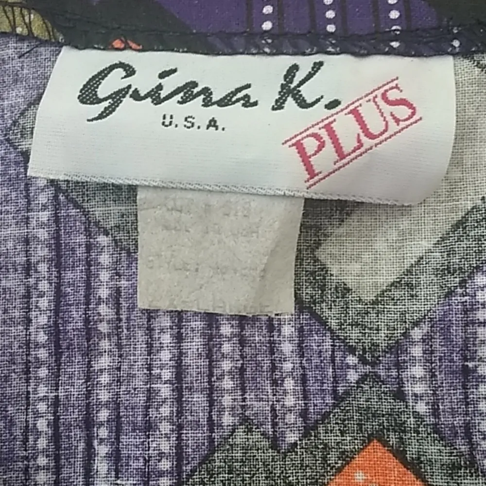 Junior Gina K. Plus Loop Fringe Crop top 2x - Image 4