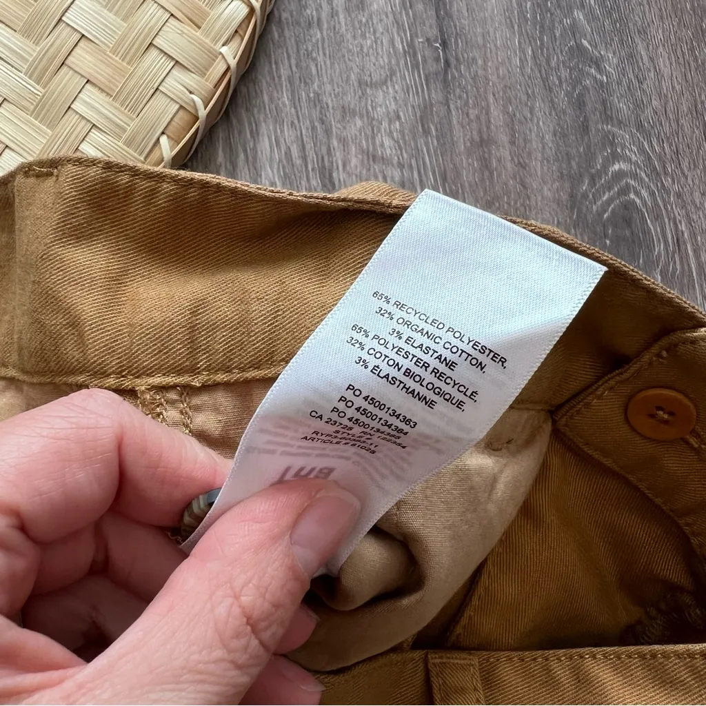 Aritzia TNA‎ tan trousers wide leg Size 2 - Image 7