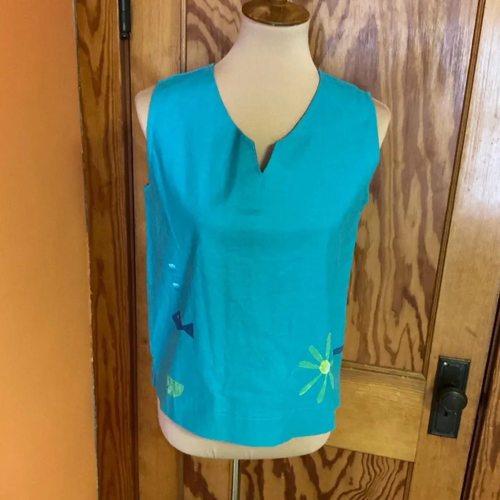 Vtg 80s Hand painted Play Alegre top & jacket set - Image 10