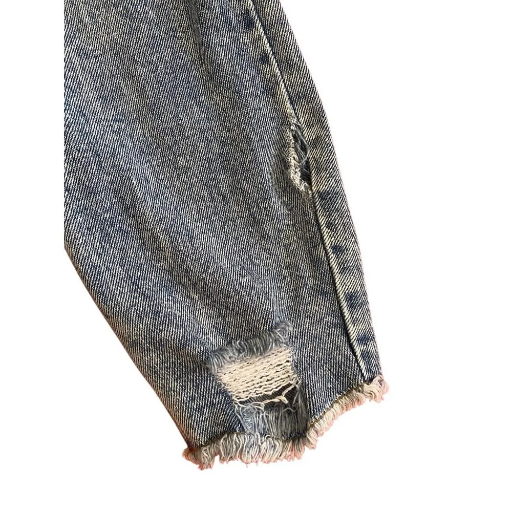 Tinseltown Destroyed Distressed Jeans Straight Leg Denim Casual - Image 5