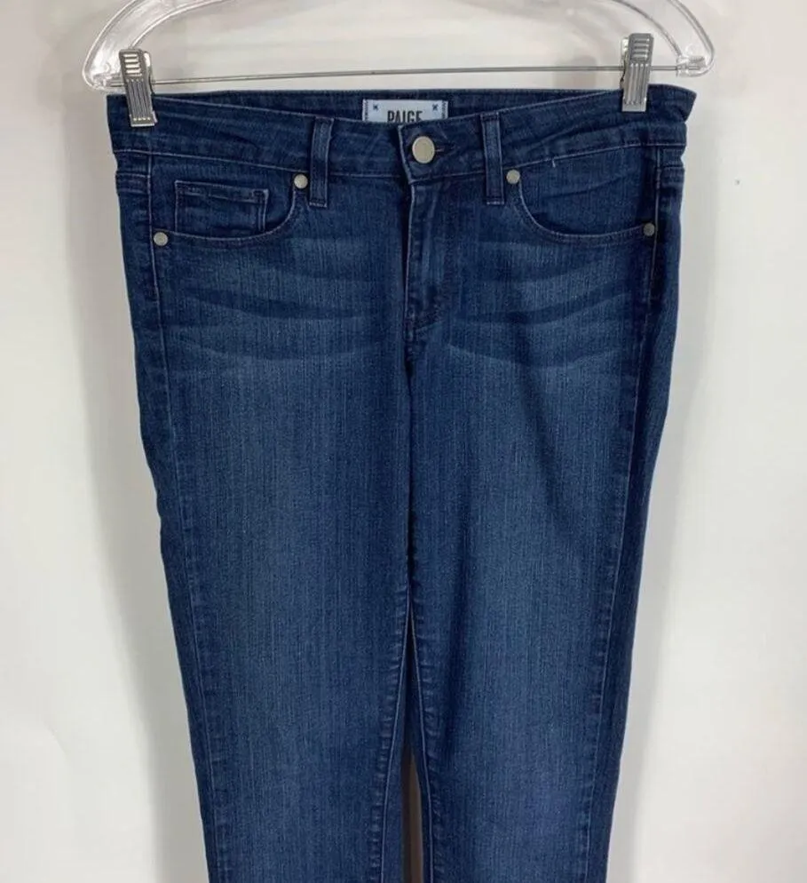 Paige Peg Skinny Feliz Stretch Jeans Sz 27 - Image 5