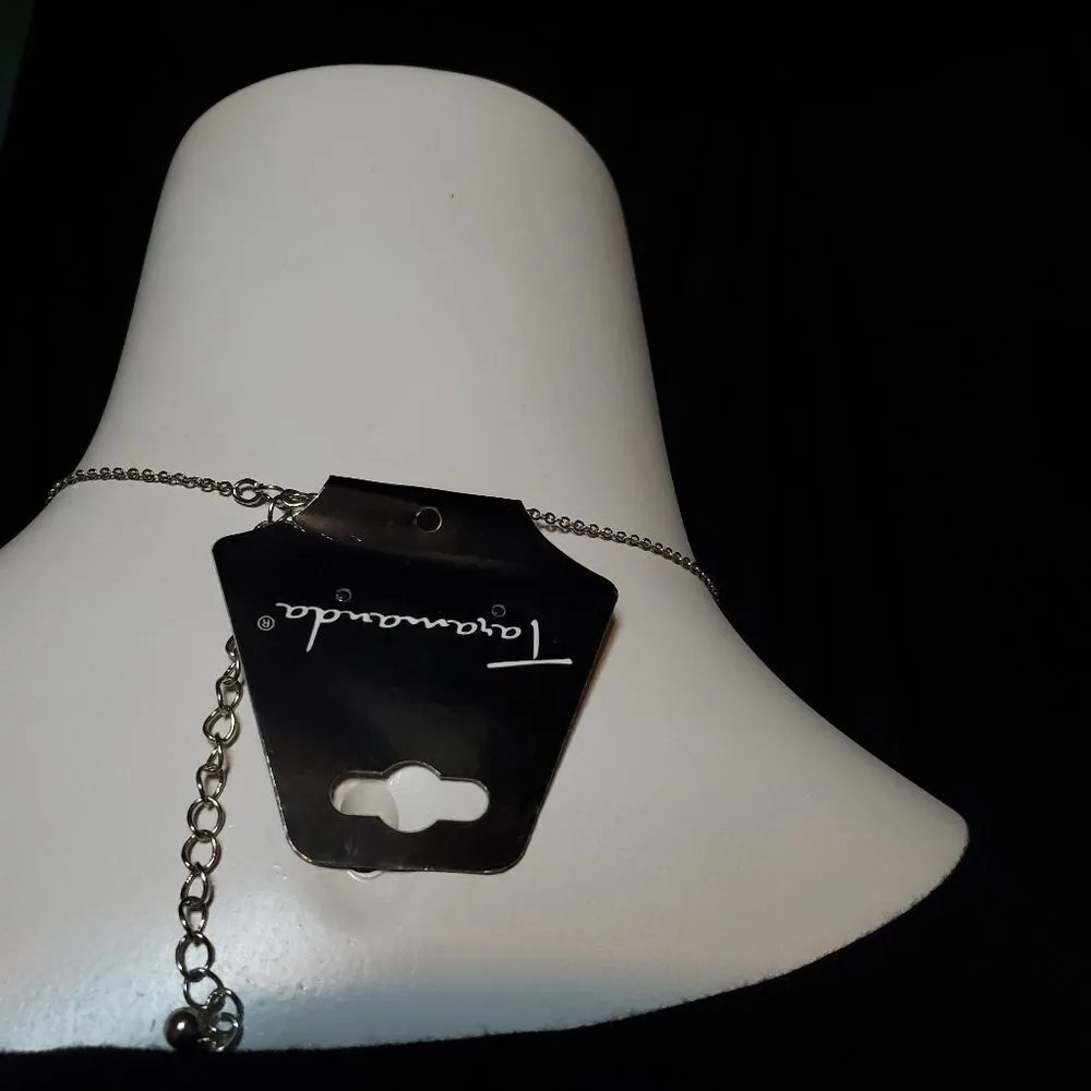 NWT Taramanda L Necklace Green - Image 3