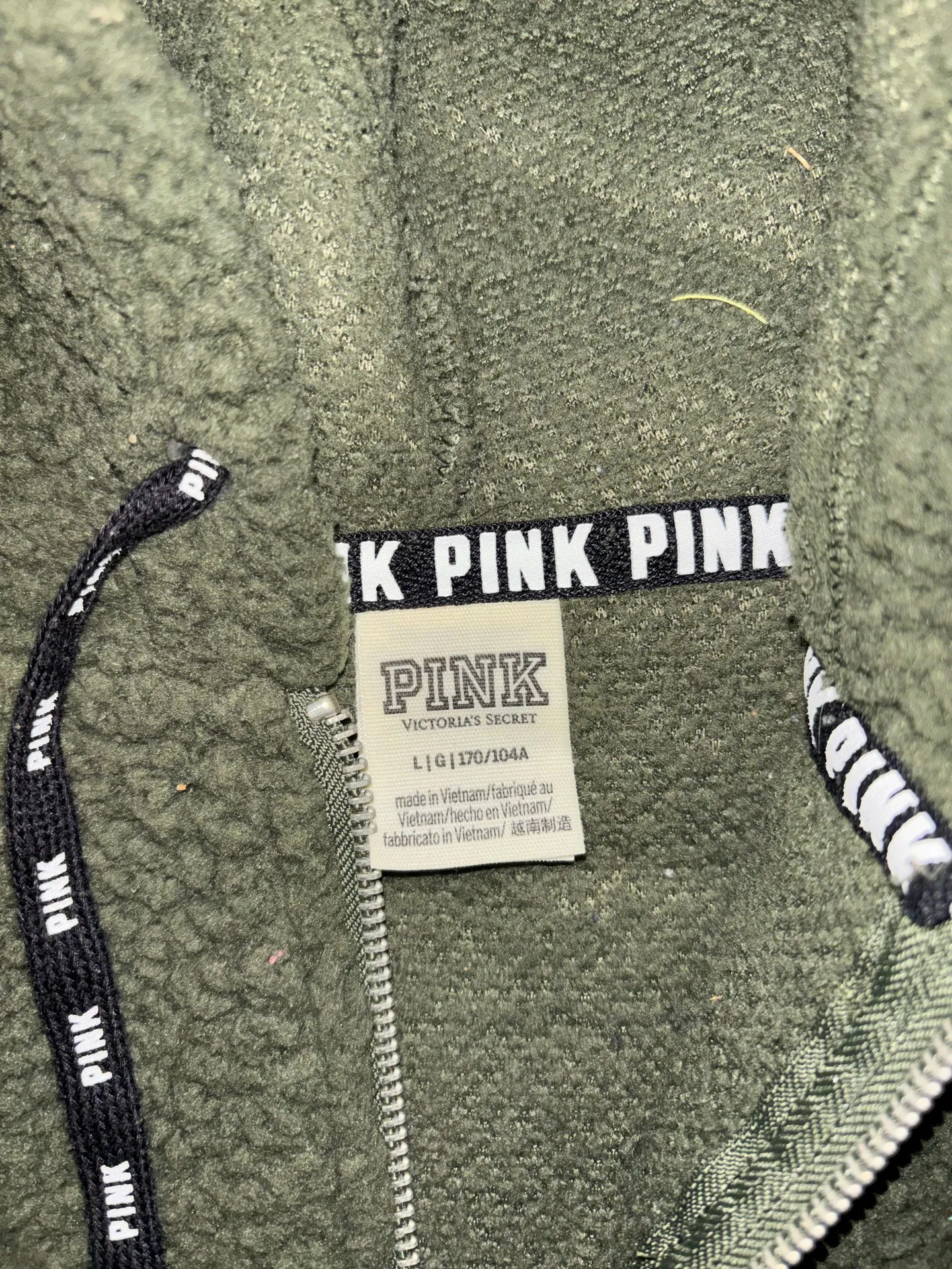 PINK Victoria's Secret Sherpa Quarter-Zip - Image 2